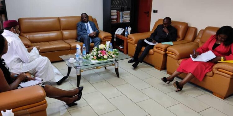 l'Ambassadeur du Tchad en audience