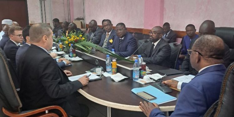 Diplomatie:S.E Anatoly Baskin Ambassadeur de la Fédération de Russie émet l&rsquo;idée de construction d&rsquo;unités de production des engrais au Cameroun
