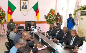 photo de la conference de presse