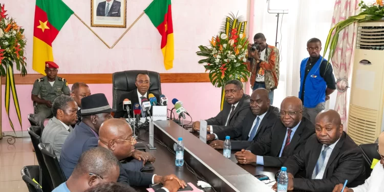 photo de la conference de presse