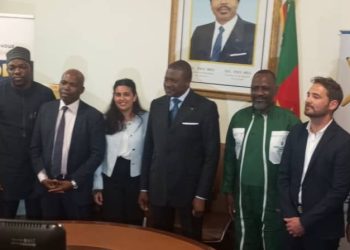 Transport de la Banane-Plantain:Tony OBAM et les Brésiliens chez Ngalé Bibehè