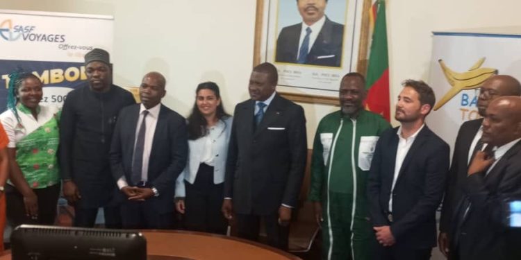 Transport de la Banane-Plantain:Tony OBAM et les Brésiliens chez Ngalé Bibehè
