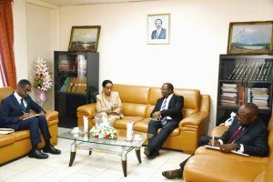 Entretien de l'Ambassadeur d'Ethiopie 