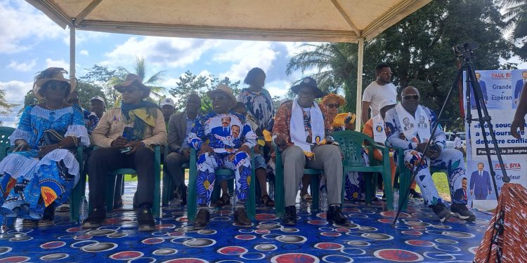 Cameroun:Election Présidentielle à Massock Sonloulou:Le Président Paul Biya ,Président National du RDPC n&rsquo;a pas d&rsquo;adversaire