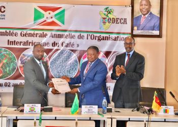 BURUNDI/CAFE AFRICAIN:Le Cameroun prend la présidence de l&rsquo;OIAC:La 65ᵉ Assemblée Générale de l’Organisation Interafricaine du Café (OIAC), tenue à Bujumbura au Burundi, s’est achevée sur des avancées significatives pour le secteur caféier africain, en particulier pour le Cameroun.