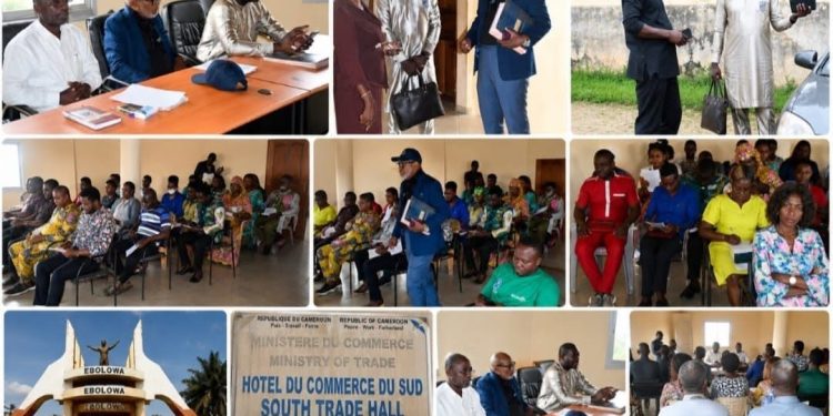 CAMEROUN/APPLICATION AIGLES/Toussaint Landry Mebenga invite le personnel de la Délégation Régionale du Commerce pour le Sud à plus de ponctualité au travail