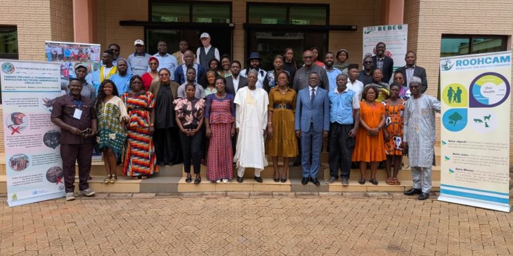 CAMEROUN-MBANKOMO/SECURITE SANITAIRE-L&rsquo;ACCEAPE, membre du réseau OSC ONE HEALTH( ROOHCAM) a pris part ce mercredi 28 juillet 2026 aux travaux de la réunion de coordination du ROOHCAM organisée avec l&rsquo;appui du programme ZOONOSE, plateforme UNE SEULE SANTE du Cameroun à MBANKOMO,département de la Mefou et Akono,région du Centre, le 28/07/2026 à travers la présence effective de son président national